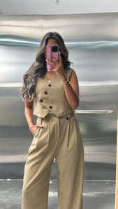 button vest set