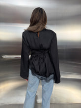 Load image into Gallery viewer, lace silk top
