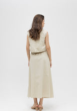 Load image into Gallery viewer, Light denim skirt set
