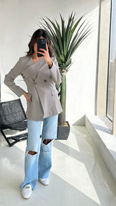 Light grey blazer