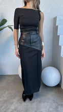 Load image into Gallery viewer, maxi leather skirt
