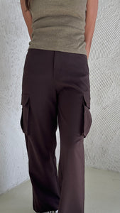 Chocolate brown pants