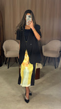 Load image into Gallery viewer, Silk skirt and oversized blazer set
