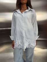Load image into Gallery viewer, lace shirt with wrap
