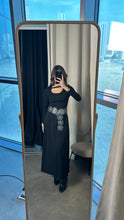 Load image into Gallery viewer, maxi cotton dress with belt
