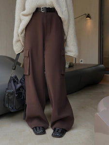 Chocolate brown pants