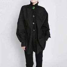 Load image into Gallery viewer, Detailed button oversized shirt
