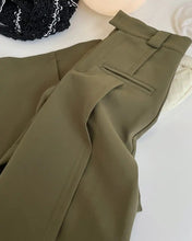 Load image into Gallery viewer, High waist wide leg pants
