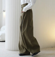 Load image into Gallery viewer, High waist wide leg pants
