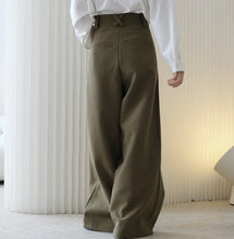 Load image into Gallery viewer, High waist wide leg pants
