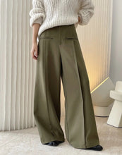 Load image into Gallery viewer, High waist wide leg pants
