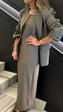 Load image into Gallery viewer, maxi dress with blazer set
