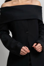 Load image into Gallery viewer, Off shoulder blazer
