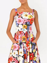 Load image into Gallery viewer, Floral midi dress
