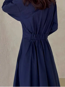 Fitted wrap dress - length 51"