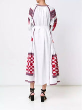 Load image into Gallery viewer, Midi embroidery kaftan
