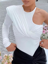 Load image into Gallery viewer, One sleeve body suit
