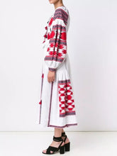 Load image into Gallery viewer, Midi embroidery kaftan
