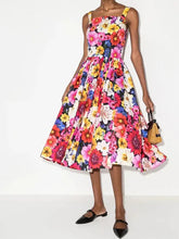 Load image into Gallery viewer, Floral midi dress
